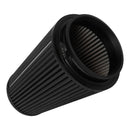 K&N Universal Clamp-On Air Filter RU-3107HBK 5" Inlet, 8.75" Height Dryflow Oil-Free