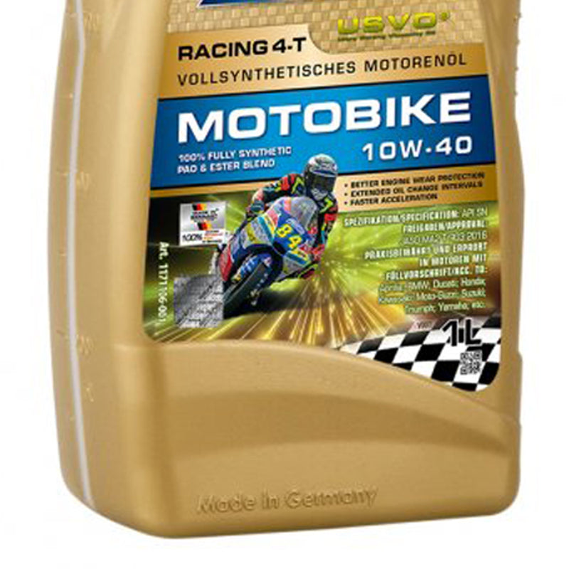 Ravenol Fully Synthetic Clean Syntho USVO Racing 4-T Motobike 10W40 1 Liter