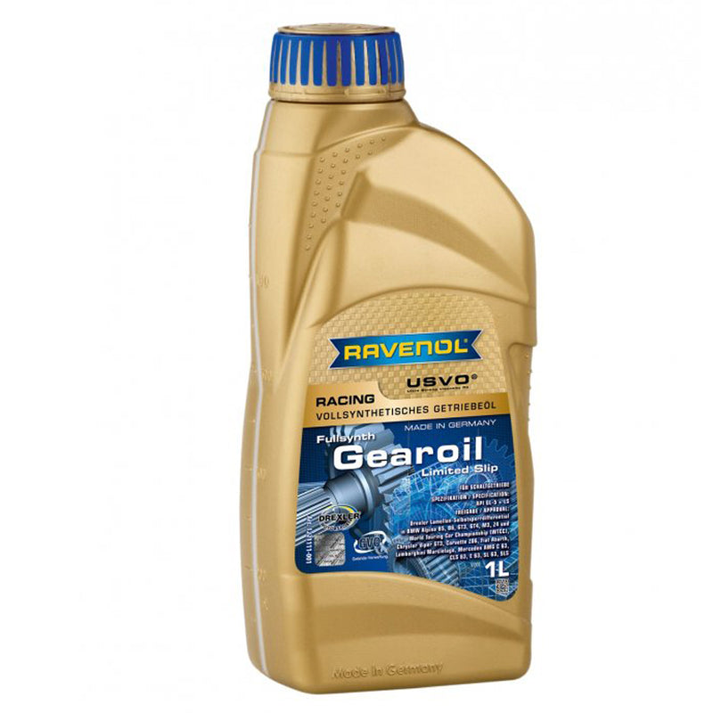 Ravenol Fully Synthetic Manual Transmission USVO Racing Gear Oil GL-5 + LS 1 Liter