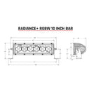 Rigid LED Light Bar Radiance+ RGBW 10"