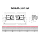 Rigid LED Light Bar Radiance+ RGBW 50"