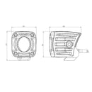Rigid LED Light Revolve Pod with Backlight
