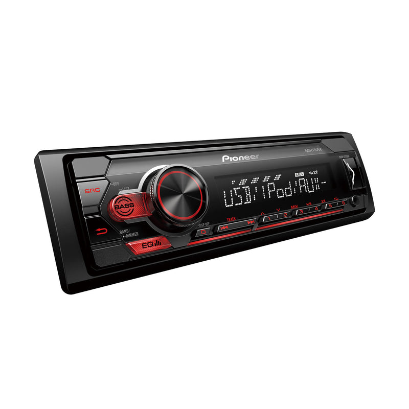 Pioneer 1DIN MVH-S115UI Audio Receiver with Mixtrax & Direct Control Smartphone