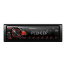 Pioneer 1DIN MVH-S145BT Audio Receiver with with Bluetooth, USB & 2-Band EQ