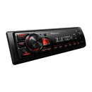 Pioneer 1DIN MVH-S235BT Audio Receiver with 5 GEQ Bass Boost & Wired Remote Control Bluetooth