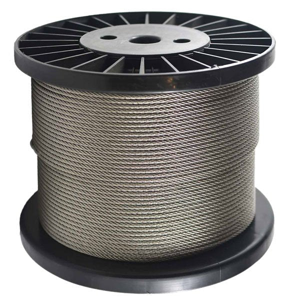 Al Fresco Marine grade stainless steel cable (per foot)