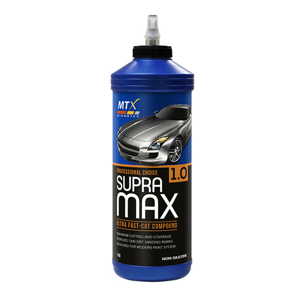 Microtex SupraMAX Non-Silicone Ultra Fast Cut Rubbing Compound 1000g