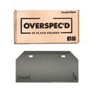 Overspec'D Motorcycle Plate Frame Holder Plain Type 1