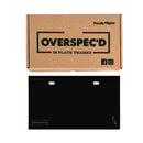Overspec'D Motorcycle Plate Frame Holder Powder Coated Type 3