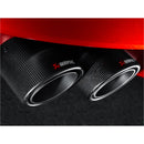 Akrapovič Tail pipe set Carbon for BMW M5 F10 2011-2017, M6 F12, F13, M6 Gran Coupé F06 2013-2018