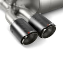 Akrapovič Tail Pipe Set Carbon for BMW M3 F80 2014-2018, M4 F82, F83 2014-2020