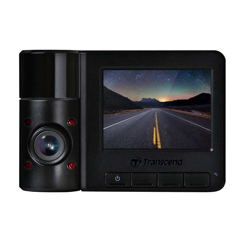 Transcend Dashcam DrivePro 550 1440P 2K QHD Dual Camera 64GB