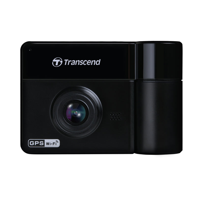 Transcend Dashcam DrivePro 550 1440P 2K QHD Dual Camera 64GB