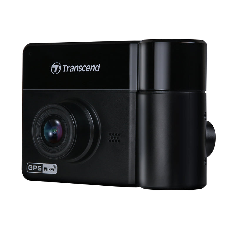 Transcend Dashcam DrivePro 550 1440P 2K QHD Dual Camera 64GB