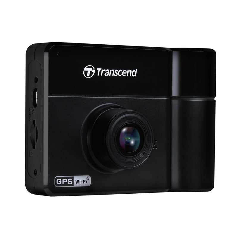 Transcend Dashcam DrivePro 550 1440P 2K QHD Dual Camera 64GB