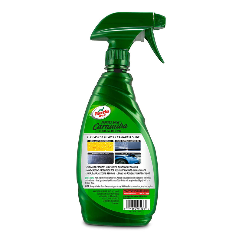 Turtle Wax Express Shine Carnauba Spray Cleaner