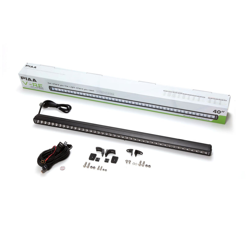 PIAA LED Light Bar V-RF40 Driving Beam 5800K, 12V, 210W 40"