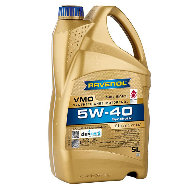 Ravenol Synthetic Clean Synto VMO 5W40 5 Liters