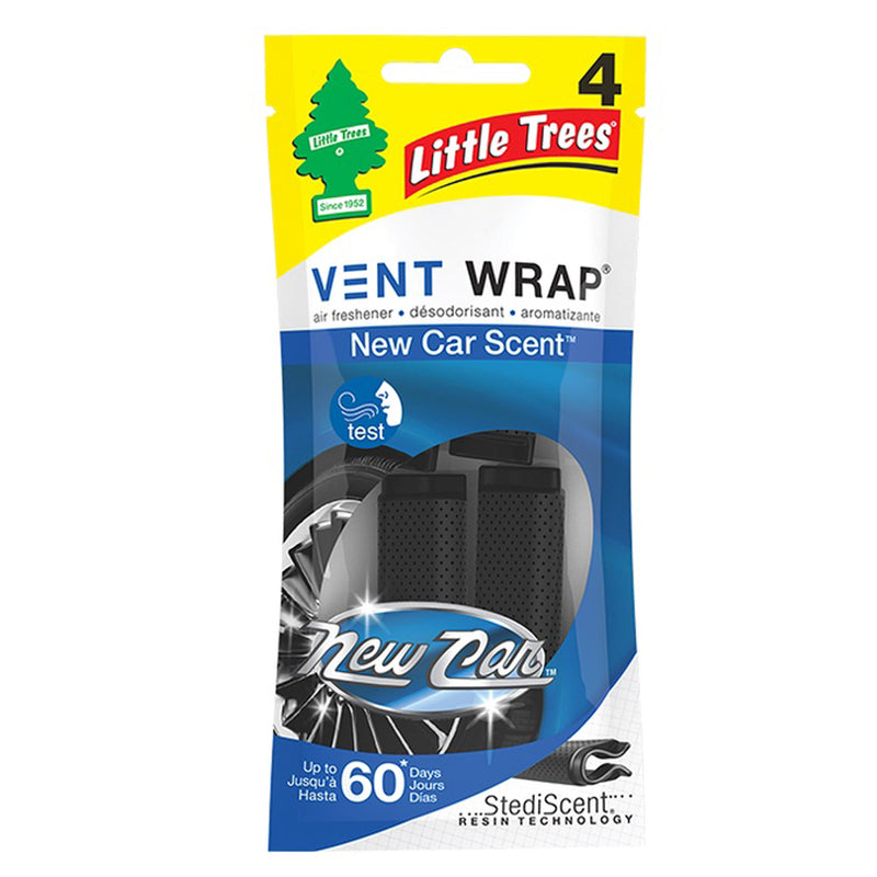 Little Trees Car Air Freshener Vent Wrap 4pcs/pack