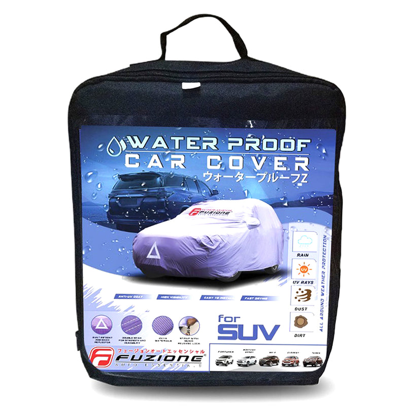 Fuzione Waterproof Car Cover with Reflector Hatchback