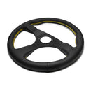 Worksbell Steering Wheel Yellow Stitch