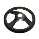 Worksbell Steering Wheel Yellow Stitch