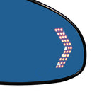 YCL Side Mirror Lens with Turn Signal Light for Toyota Vios 2013-Up, Altis 2015