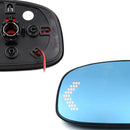 YCL Side Mirror Lens with Turn Signal Light for Honda City, Jazz, Fit