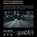 DDPAI Dashcam Z40 + Rear Cam 1944P 3K UHD Resolution