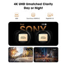 DDPAI Dashcam Z60 Pro 3-Channel 4K UHD Resolution