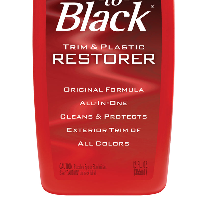 MOTHERS Back-to-Black Trim & Plastic Restorer 12oz.