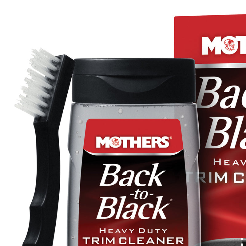 MOTHERS Back-to-Black Heavy Duty Trim Cleaner Kit