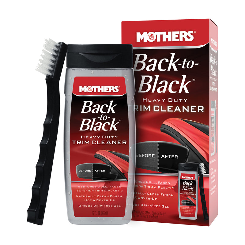 MOTHERS Back-to-Black Heavy Duty Trim Cleaner Kit