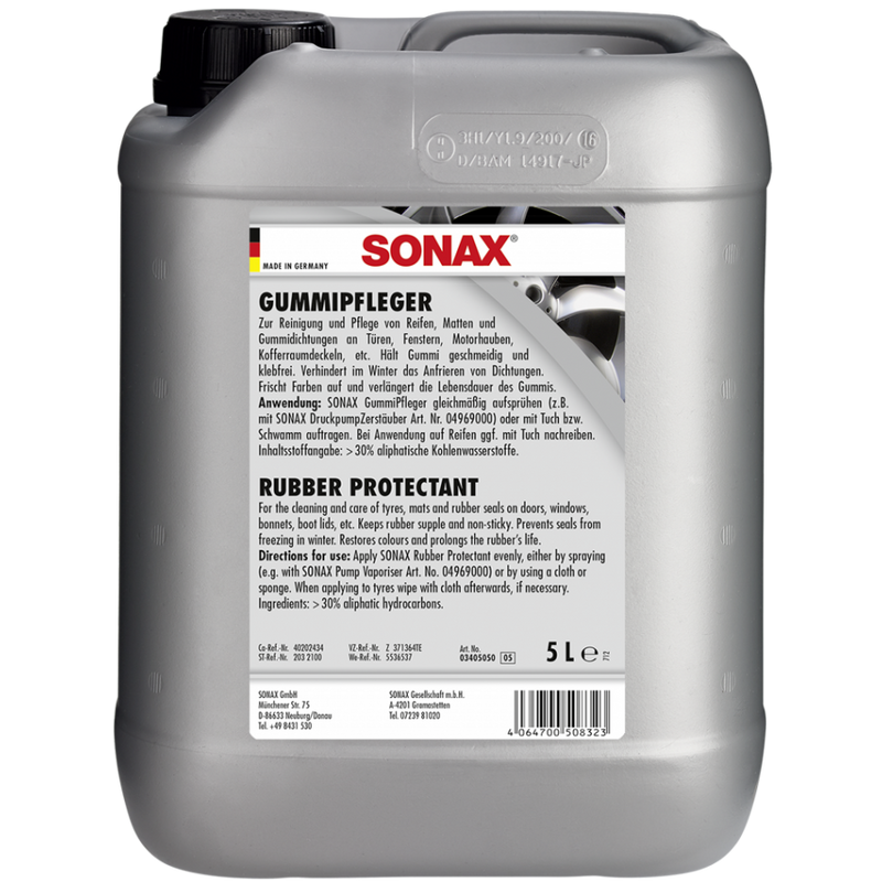 SONAX Rubber Protectant 5 Liters