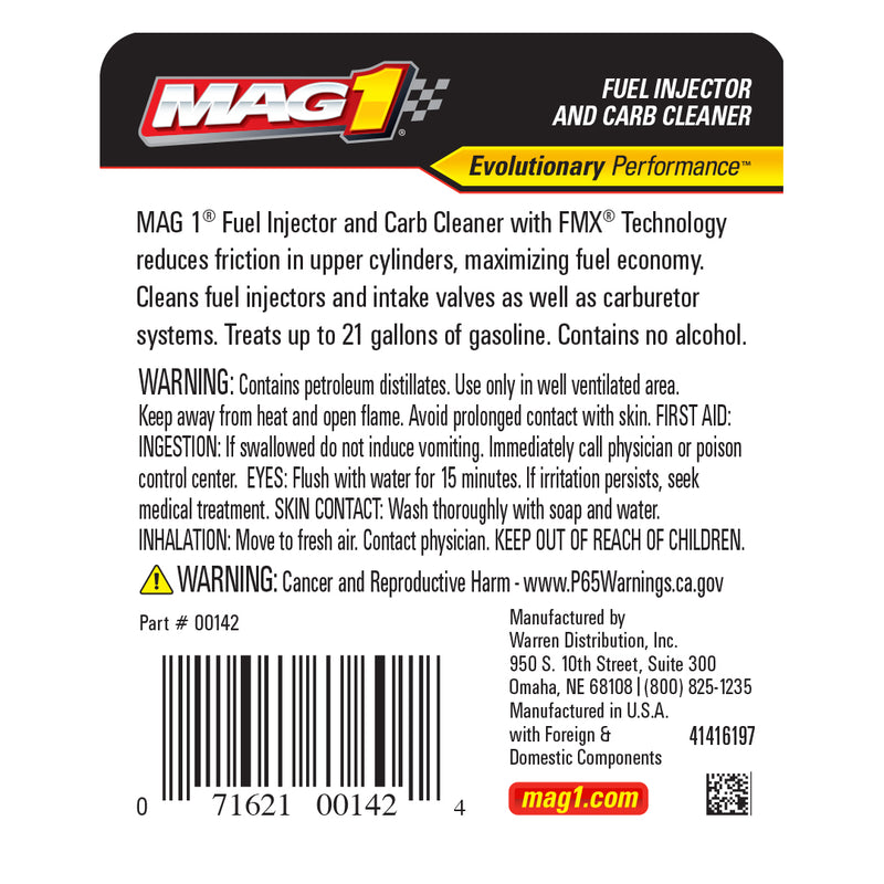 MAG1 Carburetor & Fuel Injector Cleaner 355mL