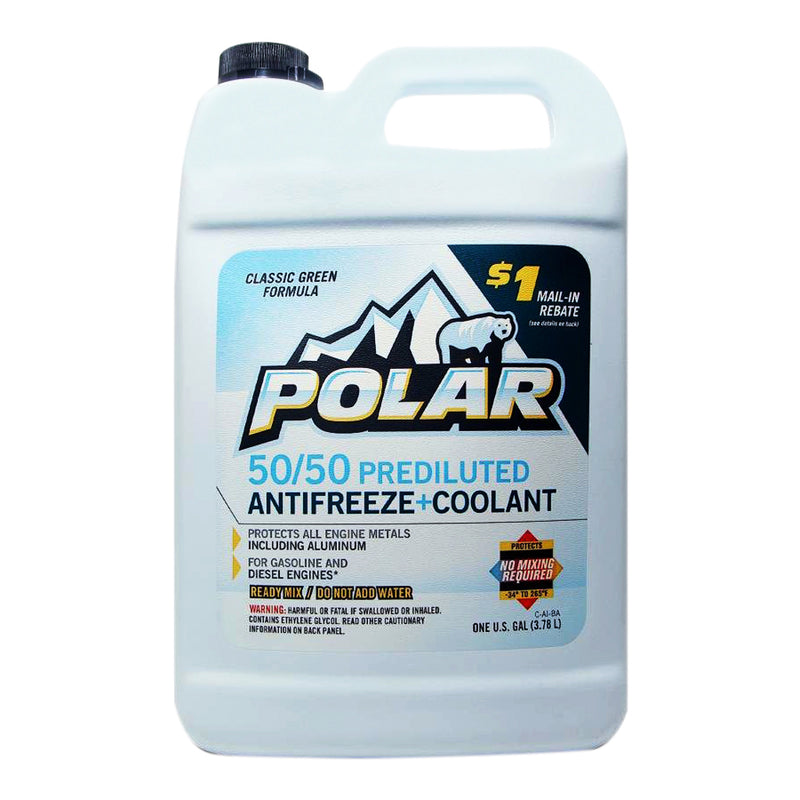 POLAR Anti-freeze Coolant 50/50 1gal.