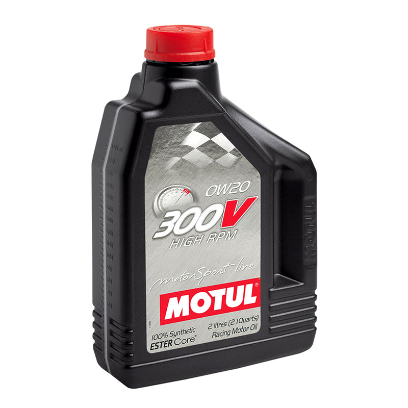 Motul Motorsport Ester-Core 300V High RPM 0W20 2 Liters