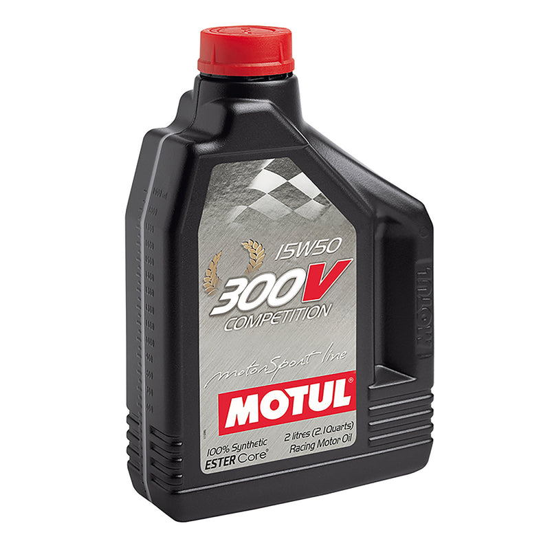 Motul Motorsport Ester-Core 300V Competition 15W50 2 Liters