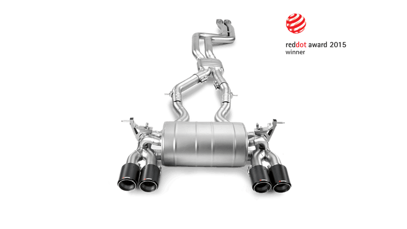 Akrapovič  Evolution Link pipe set (Titanium) for BMW M4 (F82, F83) 2014-2020