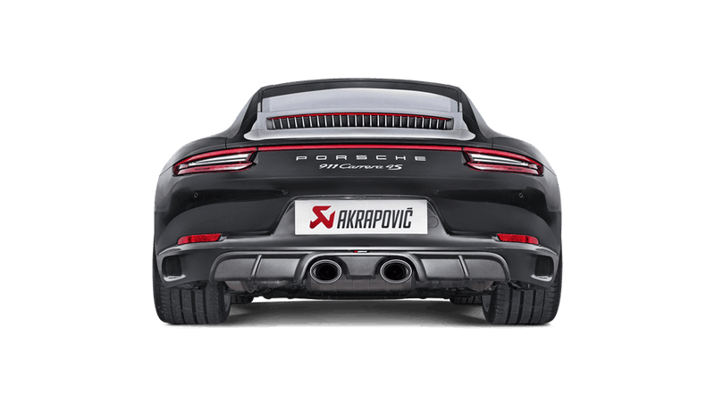 Akrapovič Slip-On Line (Titanium) - for OE sport exhaust for Porsche 911 Carrera /S/4/4S/GTS (991.2) 2016-2019