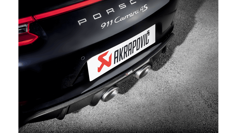 Akrapovič Slip-On Line (Titanium) - for OE sport exhaust for Porsche 911 Carrera /S/4/4S/GTS (991.2) 2016-2019