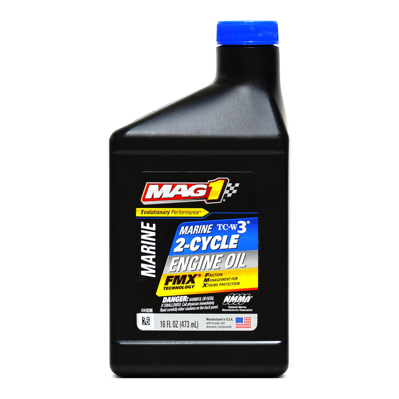 MAG1 2-Cycle Premium Oil TC-W3 & JASO FB 16oz (473 mL)