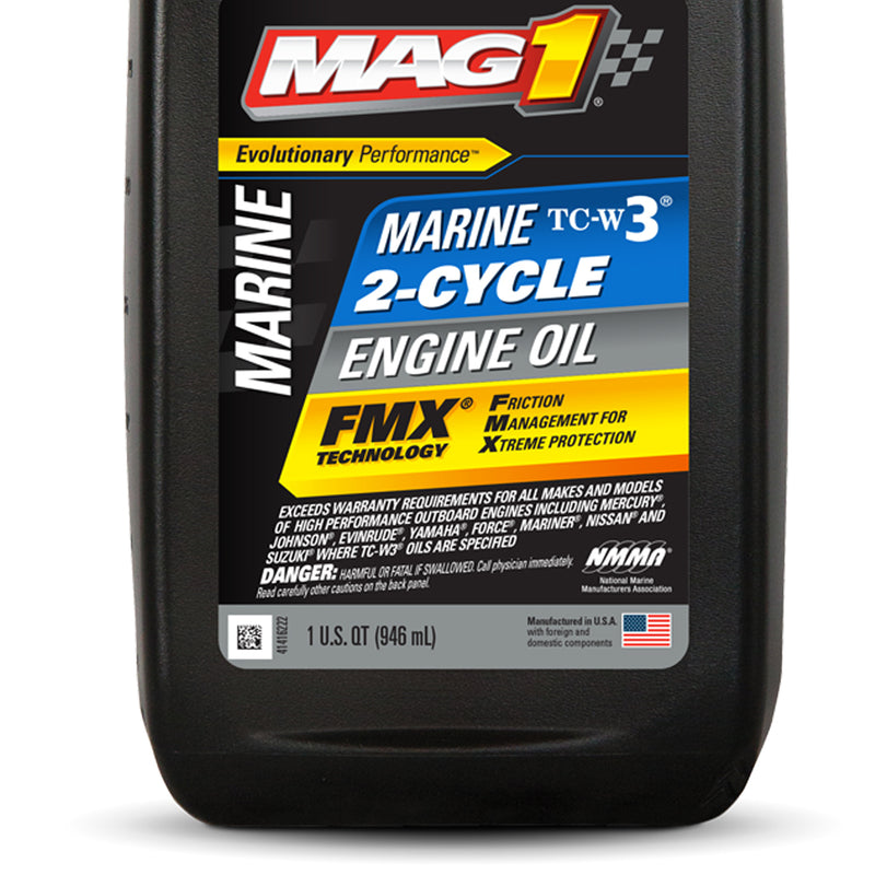 MAG1 2-Cycle Premium Oil TC-W3 & JASO FB 1qt.