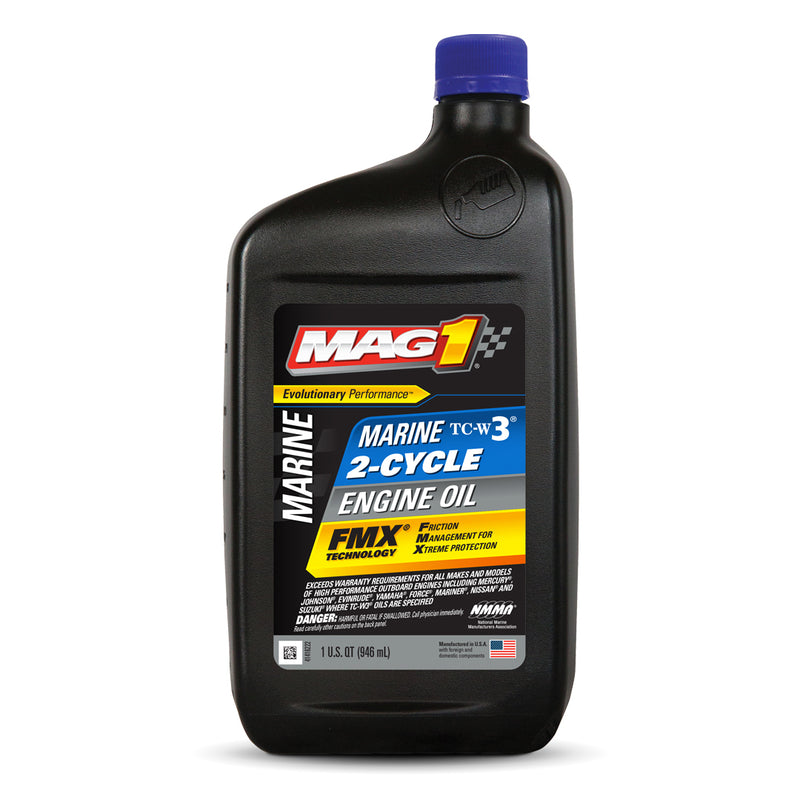 MAG1 2-Cycle Premium Oil TC-W3 & JASO FB 1qt.