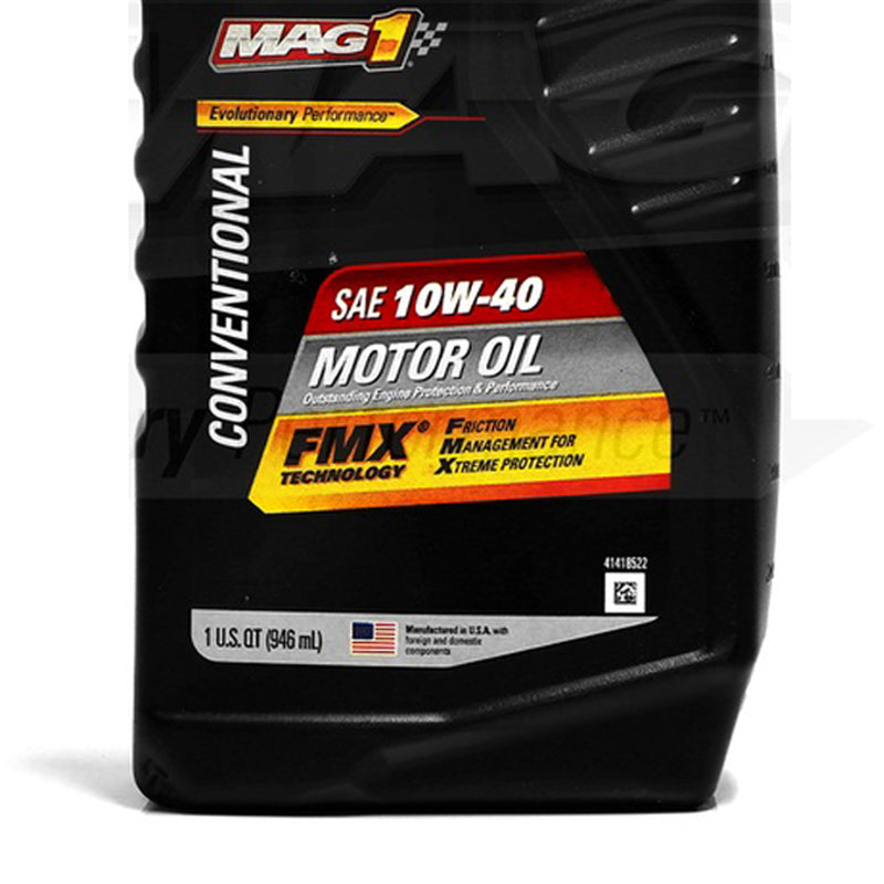 MAG1 10W40 API SP/SN/GF-5 Motor Oil 1qt.