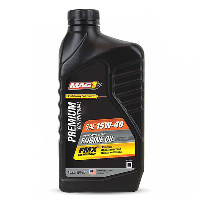 MAG1 15W40 API CK4 Premium HD Engine Oil 1qt