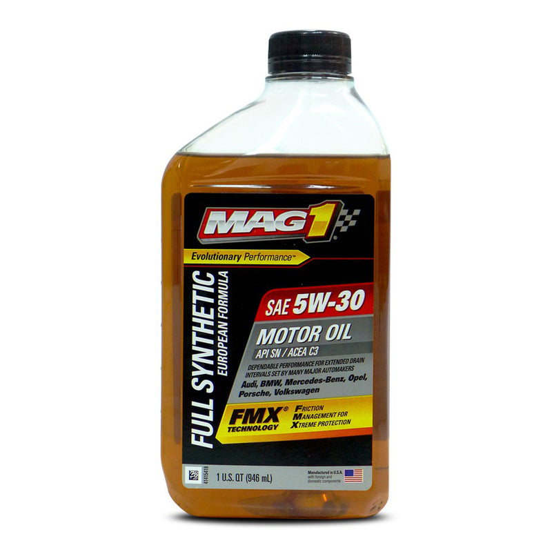 MAG1 5W30 API SN/CF 100% Full Synthetic Oil 1qt.