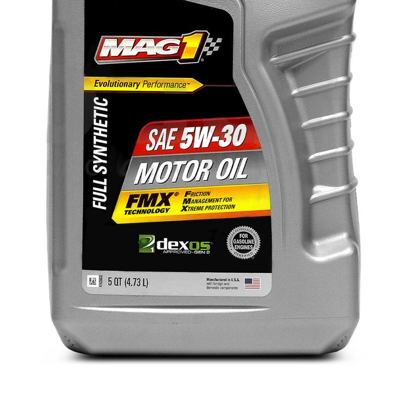 MAG1 5W30 API SN PLUS GF-5 Full Synthetic Oil 5qt/4.73L