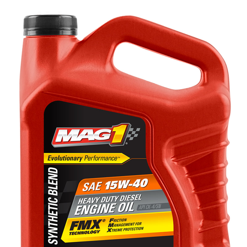 MAG1 15W40 API CK-4/SN Synthetic Blend HD Oil 1gal/3.79L