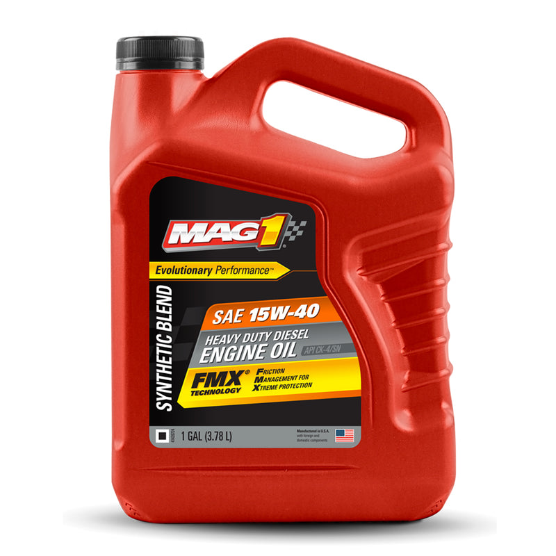 MAG1 15W40 API CK-4/SN Synthetic Blend HD Oil 1gal/3.79L